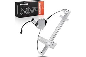 Frankberg Window Regulator with Motor Front Left Passenger Side Compatible with Grand Cherokee WG All Engine SUV 2001-2004 Grand Cherokee WJ All Engine SUV 2001-2004 Replace# 55363287AA