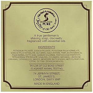Taylor Shaving Soap Sandalwood in Wood Bowl 3.53oz - Image 5