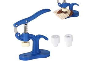 LYREH Large Safety Eye Tool for Amigurumi Crochet & Stuffed Animals, 5-45mm Crocheting Eyes Auxiliary Tool with Adapters Professional for Big Special Safety Eyes Making Supplies (Blue)