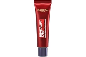 L'OREAL PARIS L'Oréal Paris Contorno Occhi Tonificante, Per uno Sguardo Illuminato e Riposato, Borse e Rughe Ridotte per 8H, Contorno Occhi Levigato e Disteso, Revitalift Laser Eye Bag Instant Eraser, 15 ml