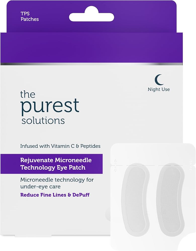 The Purest Solutions Microneedle Teknolojili Aydınlatıcı & İnce Çizgi Karşıtı Göz Altı Patch