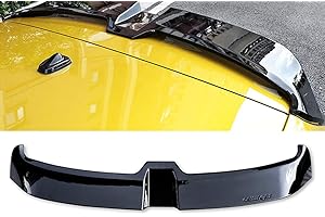 AniFM Spoiler Posteriore per VW Polo Plus 2018-2019 Baule Baule Spoiler Posteriore Kit Spoiler Posteriore, Baule Posteriore Tetto Trim Spoiler Spoiler Coda Fit VW Polo 2018 2019