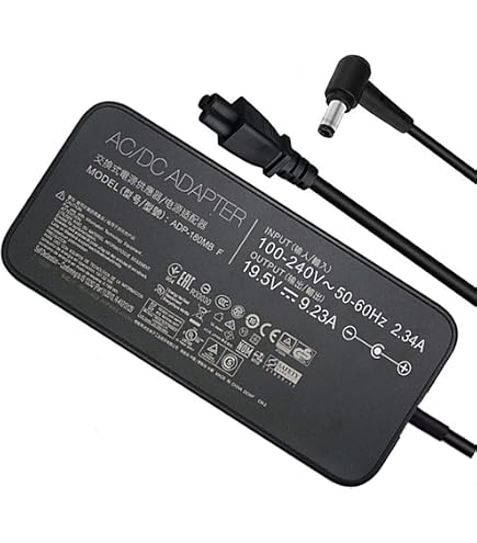Alimentatore ADP-180TB H 180W Per Asus ROG Zephyrus G14/G15 E TUF Gaming – 20V 9A, Connettore 6.0x3.7mm - 2