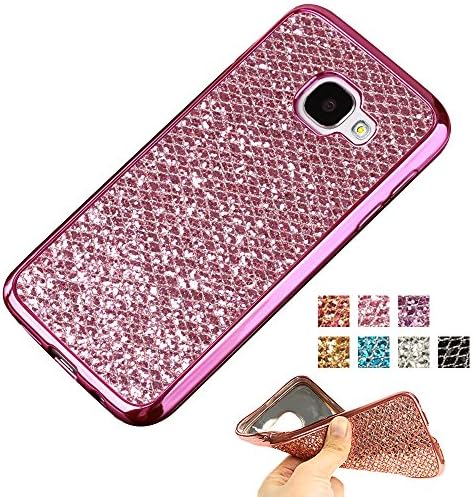 Galaxy A5 2016 / Galaxy A510 Case, Happy360 Ultra Slim Bling Bumper Silicone TPU Gel Protective Rubber Soft Back Case Cover for Samsung Galaxy A5 2016 / Galaxy A510, Pink
