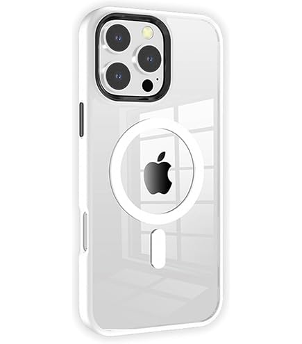 Custodia Magnetica Trasparente Per IPhone 13/14 Con MagSafe - Anti-ingiallimento, Antigraffio E Ricarica Wireless