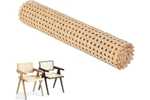 Bekasa Wiener Geflecht, Naturmaterial Rattan Gurtband Wasserdicht Wiener Geflecht Meterware für DIY Projekte, Bastelprojekte, Heimdekoration (35 * 100 cm)