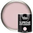 Vintro | Luxury Matt Emulsion | Smooth Chalky Finish | Multi Surface Paint | for Walls, Ceilings, Wood and Metal | 1L (Light Pink)