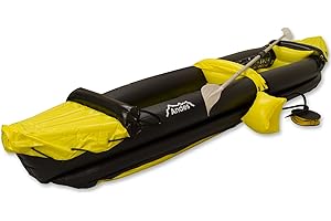 Andes Inflatable/Blow Up Two Person Kayak/Canoe With Paddle Water Sports