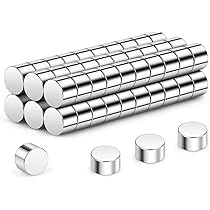 100 Magnetini Al Neodimio Wukong 4x1 Mm - Piccoli E Potenti, Per Frigorifero, Modellismo E Fai Da Te - Foto 6