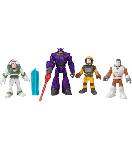 Disney Pixar Buzz Lightyear Figure Set - 9 Pieces from The Movie