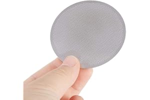 DIYEENI Filtr do kawy do ekspresu do kawy Aeropress, sitko do kawy 60 mm ze stali nierdzewnej Filtr do herbaty Metalowy filtr wielokrotnego użytku Filtr wielokrotnego użytku, łatwy do czyszczenia