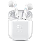 OYIB Cuffie Bluetooth 5.3, Auricolari Bluetooth con 4 Mic, Cuffie Wireless In Ear HiFi Stereo, Ricarica Rápida USB-C, Cuffie 