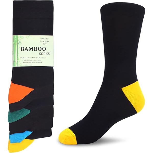 6 Calzini In Bambù Per Donna - Morbidi, Traspiranti E Antiodore | Ideali Per Tutto Il Giorno