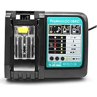 VANTTECH 3A DC18RC Li-Ion Ersatz Ladegerät für Makita 14.4V ~ 18V BL1830 BL1840 BL1850 BL1815 BL1430 LXT400 EU Stecker…