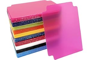 CVFRTT 100 Stück Kartenteiler, Plastikkartenteiler, Aufbewahrungsbox-Organisationszubehör, Kartenorganisator