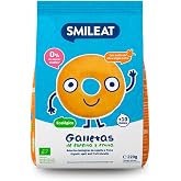 Smileat - Spelt and Fruit Cookies for Small 10+ months - No Added Sugar, With Extra Virgin Olive Oil- Perfect As A Snack or S