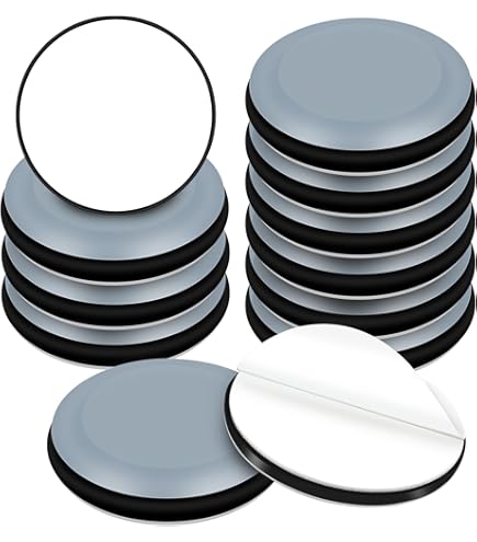 GleitGut 8 X Patins Pour Meubles 50 Mm Patin Téflon Rond Patins à Visser, Rond P