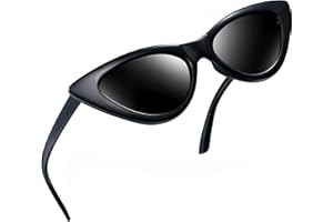 Joopin Lunettes de Soleil Œil de Chat pour Femmes Cateyes Lunettes Solaires à la Mode Classique Rétro Stylé UV400 Protection