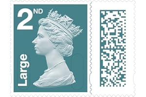 ROYAL MAIL 15 x 2nd Class Large Letter Stamps Self-Adhesive