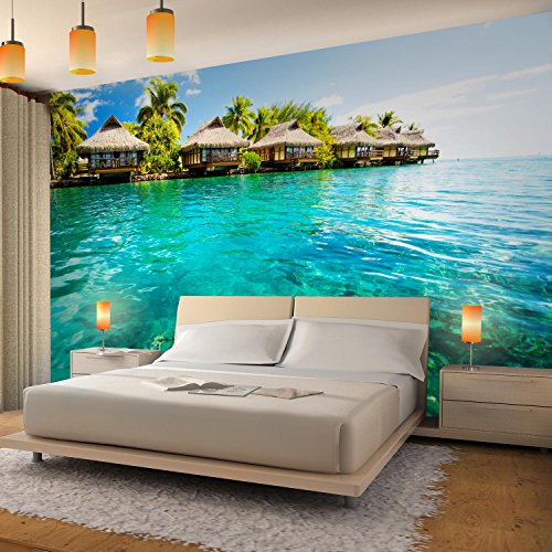 Fototapete Paradise 396 x 280 cm – Vliestapete – Wandtapete – Vlies Phototapete – Wand – Wandbilder XXL – !!! 100% MADE IN GERMANY !!! Runa Tapete 9011012c - 3