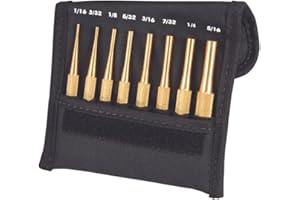 Starrett SB565Z Lot de 8 perforatrices en laiton