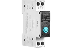 GEYA Smart Wifi 1~63A automatisk brytare justerbar med MCB-mätning överströms- och lågspänningsskydd App Smart Life TUYA(GWS1