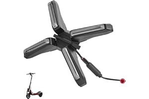 VOLOHAS 4W Faro a forma di X per Ninebot ZT3/ZT3 Pro, faro anteriore super luminoso e parti di luce diurna, accessorio faro a forma di X 4W super luminoso