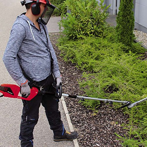 Einhell Elektro Stab-Heckenschere/-Säge GC-HC 9024 T (900 W, 20 cm Schwertlänge Kettensäge, 48 cm Schwertlänge Heckenschere, Zusatzhandgriff, verstellbarer Tragegurt) - 10