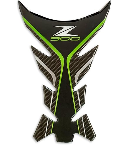 Protezione Adesivo 3D Tappo Serbatoio a 5 fori compatibile con/sostitutivo per KAWASAKI moto 2000 al 2006