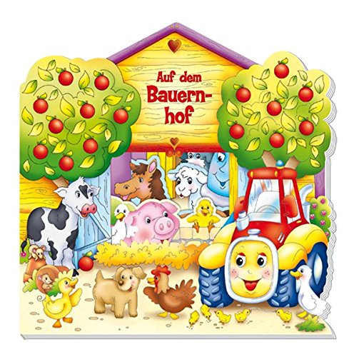 Preisvergleich Produktbild Pappenbuch mit Stanzungen - Auf dem Bauernhof