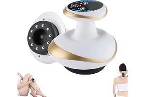 4-i-1 massageapparat mot celluliter, elektrisk sladdlös sugkoppsterapisats, elektriska skrapverktyg med 2 oljor, vakuum och e