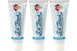 DR. BAUER'S Dr. Bauer Gel lingua - Tung Gel Menta 75ml per l'alito cattivo, 3er confezione vantaggiosa (3x 75ml)
