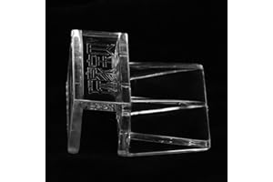 YOUTHINK 20Pcs Acuario Soporte De Cubierta De Vidrio Cubierta De Vidrio Soporte De Clip De Acrílico Soporte Abrazadera Accesorio para Acuario Acuario5/6/8/10/12Mm(10Mm)