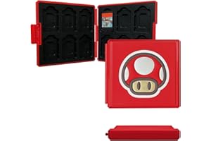 BAYINBROOK Custodia per Carte Switch, Scatola Porta Giochi con 12 Slot, Contenitore Rigido Impermeabile, Porta Carte Compatto da Viaggio (J5)