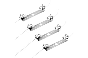 Mitening 4Pcs Portalámparas R7S 118mm Adaptador Base, Doble Casquillo R7s J118 con Cable de 20 cm AC85-250 Para Lámparas Lineales