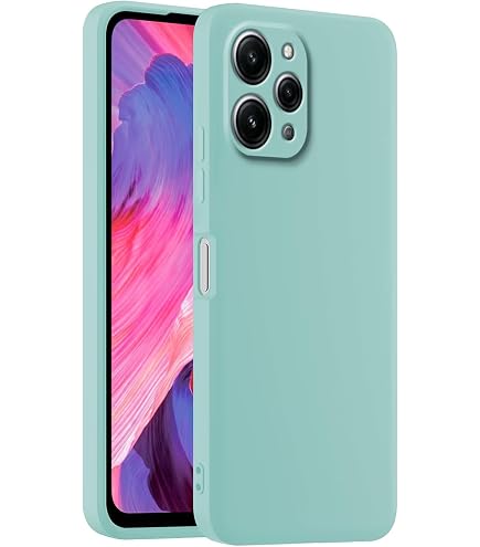 RankOne Custodia Armor Ring Per Redmi 12 (4G/5G) - Cover Con Anello Porta E Protezione Scorrevole Fotocamera - Verde
