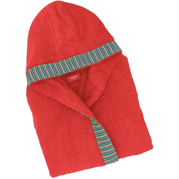 Accappatoi - Accappatoio Junior Caleffi Tecno Bicolore Colore Rosso - 5