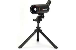 Celestron 52238 Catadioptic Series C70 Mini Mak Maksutov-Cassegrain Spotting Scope Telescope, Black