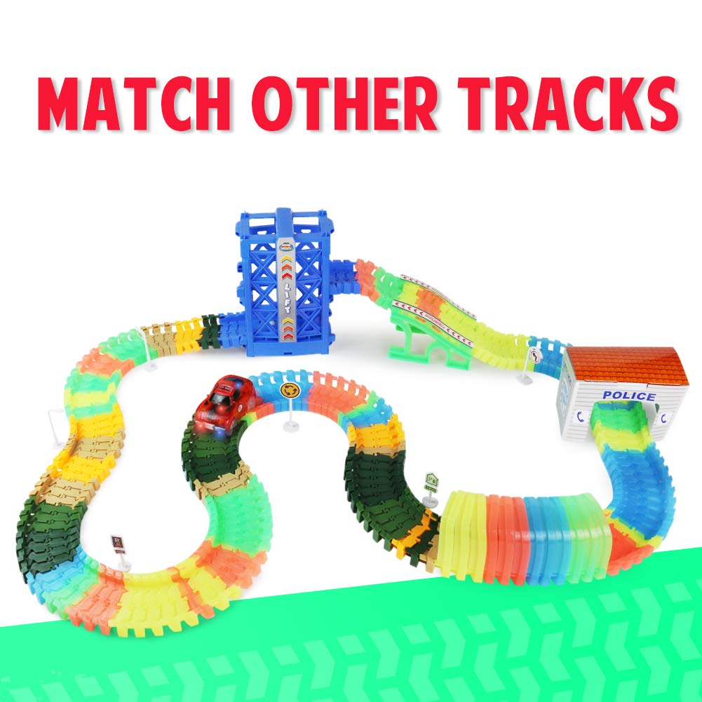 pista macchinine luminosa