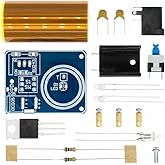 Alcatronic Disassembled Mini Tesla Coil Kit Module Wireless Energy Transmission BD243 DC 9 / 12V Contactless Electric Transf