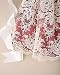 dressvip Red Christening Baptism Newborn Embroidered Satin Lace and Ribbon Dress (3-6months)
