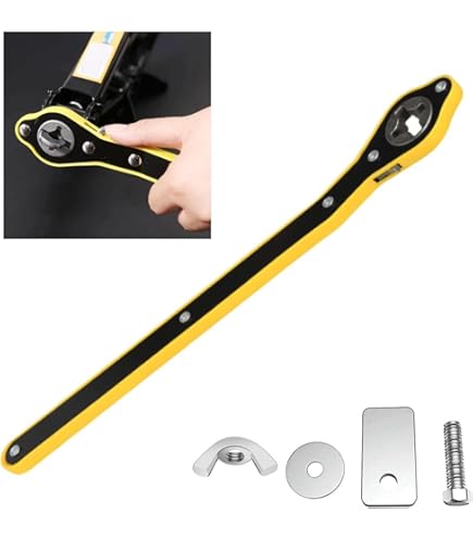 WiMas Telescopische wielmoersleutelset, bandsleutels 17/19 mm en 21/23 mm wielmoeren, sleutel voor auto, bestelwagen, caravan, bandenreparatie