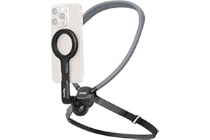 ‎SMALLRIG SMALLRIG Magnetyczny uchwyt na szyję do telefonu/kamer sportowych, kijek selfie POV/vlog, udźwig 300 g, do iPhone'a 16/15/14, Androida, dla GoPro 13/12, dla DJI Action 5 Pro/4/3, Insta360-5127