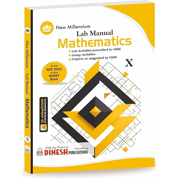 DINESH Publications' New Millennium Lab Manual in Mathematics