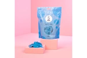 ‎SUPER STREUSEL SuperDrops Blau 300g | Cake Melts Deko Melts Candy Melts Cake Drip Cake Glasur Kuvertüre Kuchenglasur | Deco Melt Kuchen Fondant Icing Kuchenglasur Blau Lebensmittelfarbe Glaze