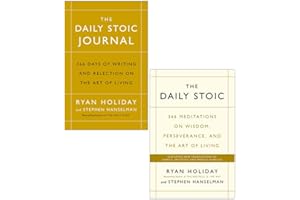The Daily Stoic 366 Meditations on Wisdom, Journal [Hardcover] 2 Books Collection Set By Ryan Holiday