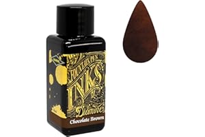 Diamine Fountain Pen Bottled Ink, 30ml - Chocolate Brown by Diamine