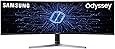 Samsung LC49RG90SSUXEN 49" Curved LED Gaming Monitor - Super Ultra Wide Dual WQHD 5120 x 1440, 120Hz, Freesync, Gsync Compatible, HDMI, 2 x Displayport, USB, Dark Blue Grey