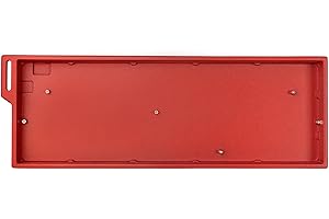 Sumgsn H60 Aluminum Case 60% Red Customize Keyboard Housing Fit for wooting 60he Rakka 61/64 Mechanical Keyboard