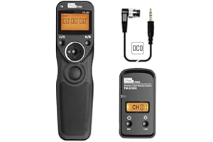 Pixel TW-283 DC0 2.4G Wireless Shutter Release Remote Control Compatible for Nikon D850, D800, D810, D700, D200, D300, D500, D1, D2, D3, D4, D4s, D5